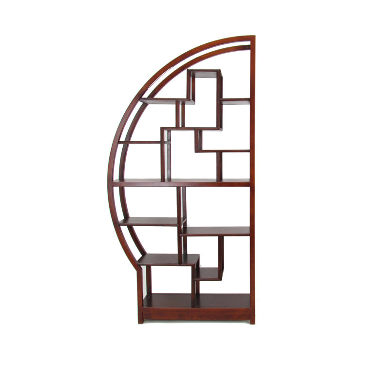 Wildon Home® Ginevra Geometric Bookcase Wayfair Canada